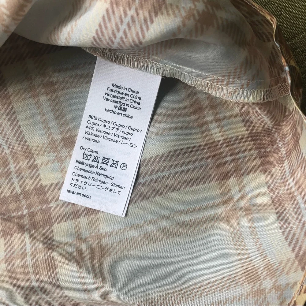 NWT J. Crew Button-front Camisole Top in Golden Hour Tartan Size XL - Picture 4 of 14